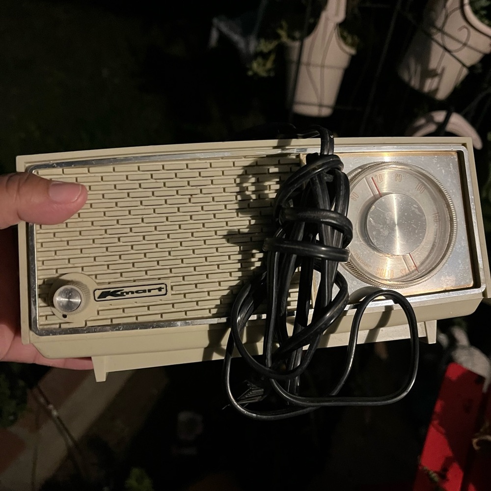 Vintage! K-Mart AM Radio